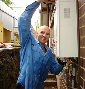 Tim is installing a tankless water heater