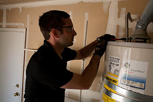 Jack is working on North Highlands water heater installation